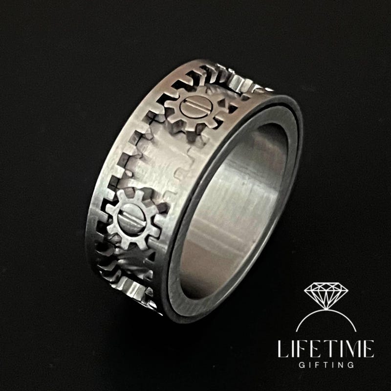 Mechanical Ring - Etsy