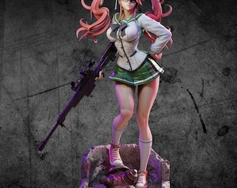 Beautiful Woman STL File | 3D Printable Female Model | Sexy Elegant Woman Figurine | Digital Download | anime girl for Resin Printing - NSFW