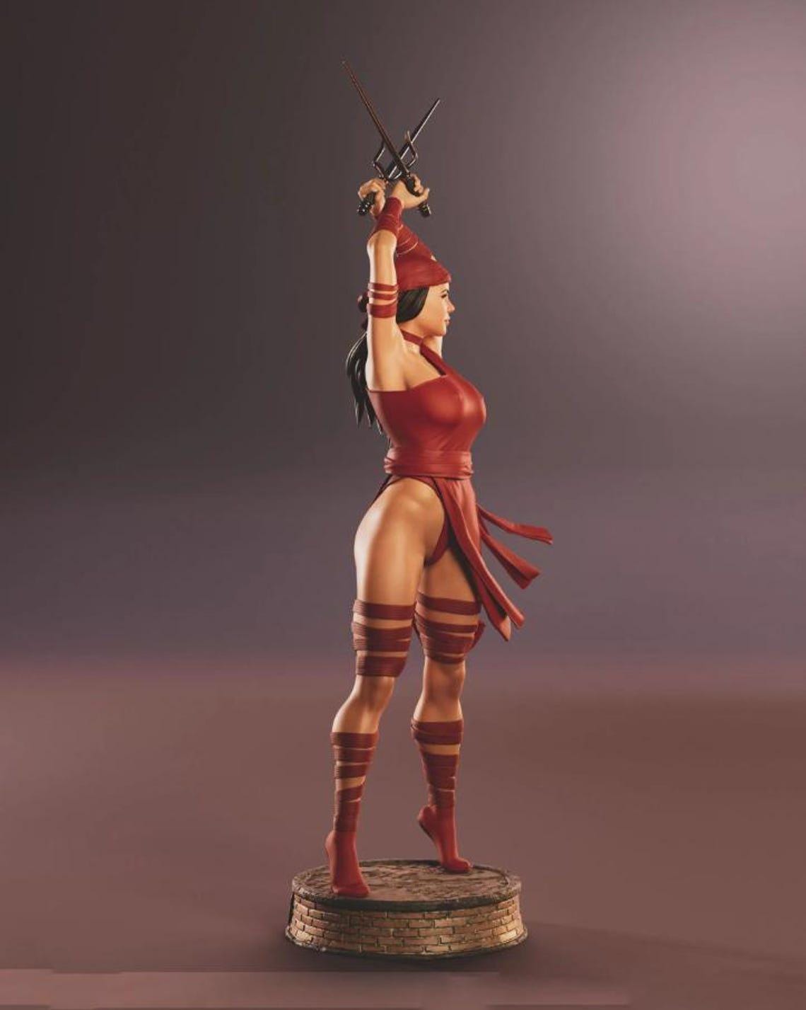 Elektra - STL Model for Resin Printer Figure 3D Printing - High Quality ...