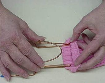 Juego de 2 bastidores para máquina de bordar Sock Easy: ideales para Janome, Bernina, Brother, Babylock y Pfaff.