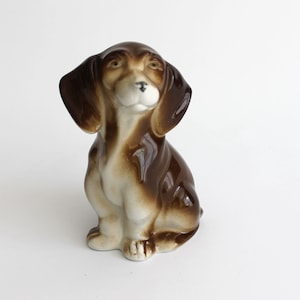 Dachshund Porcelain Figurine