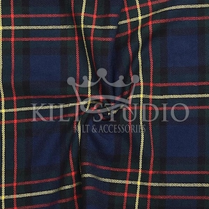 MacLaren Tartan Fabric - Homespun 100% Acrylic 13Oz To 16Oz Tartan Fabric - 54 Width - Running Yards - Kilt Making Fabric - Machine Washable