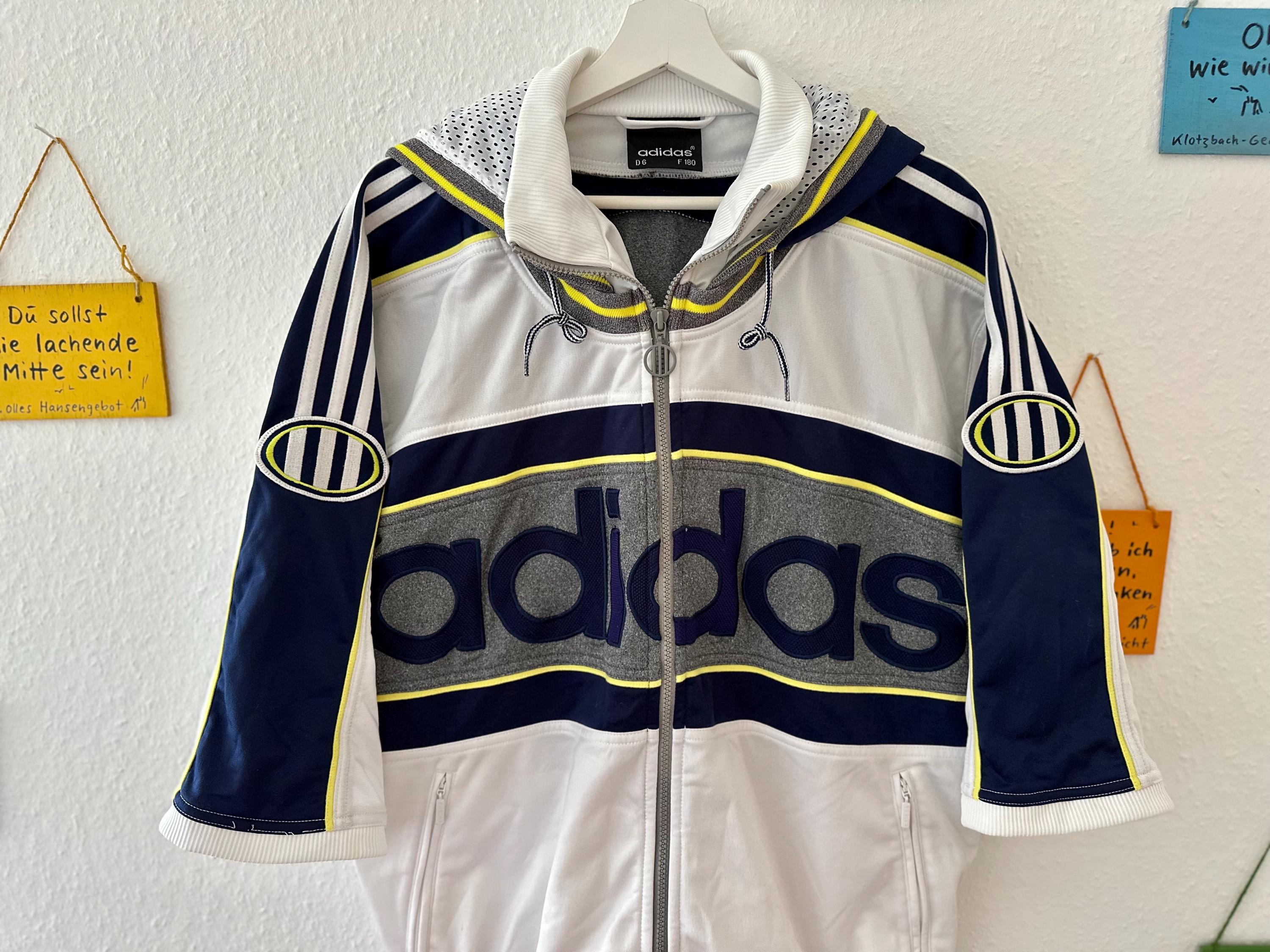 Vintage Adidas 90s Short Sleeve Jacket Medium Adidas Track Jacket