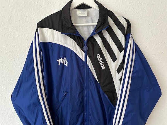 Vintage 1990s Adidas Track Jacket Women Small Adidas Jacket Men XS
