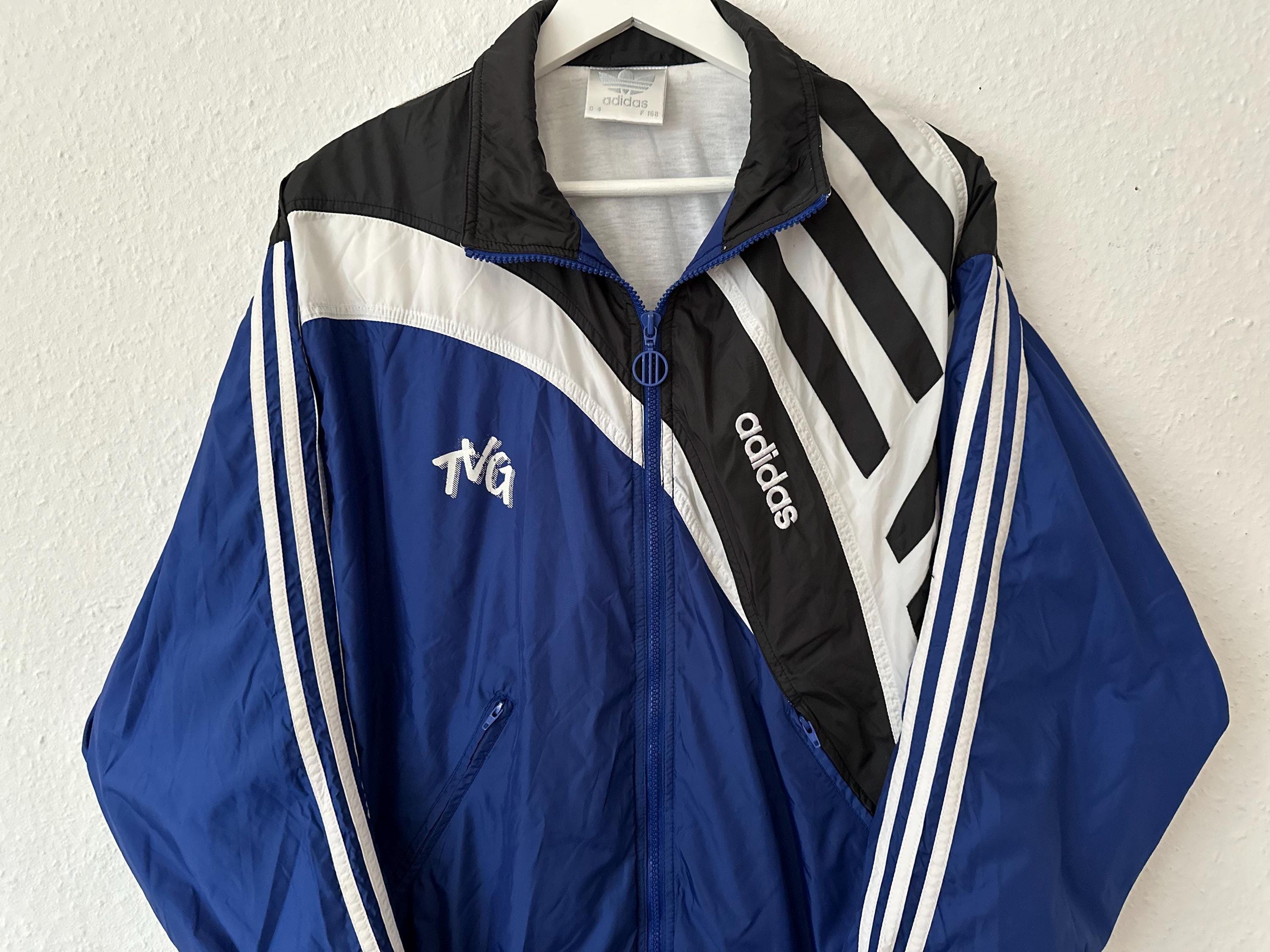 Vintage 1990s Adidas Track Jacket Women Small Adidas Jacket Men XS