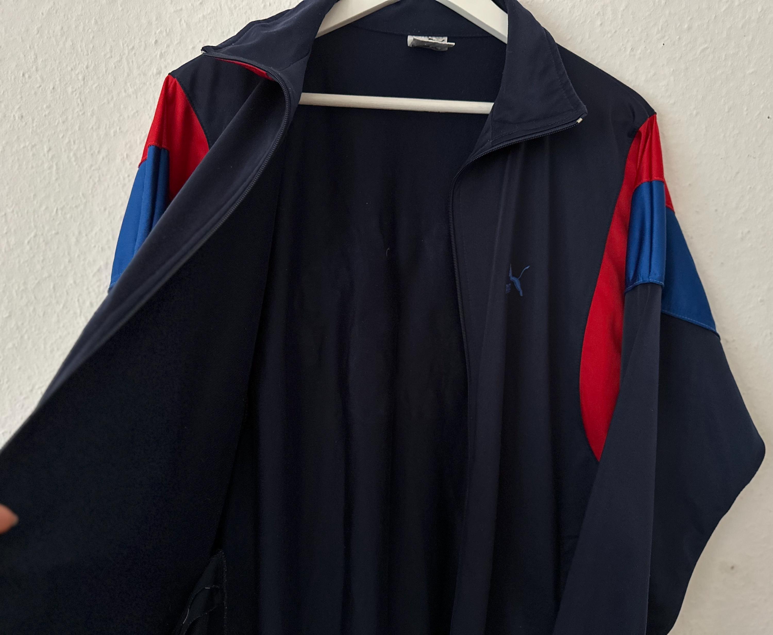 Vintage Puma Jacket Men Large Men's Track Jacket Large Rare