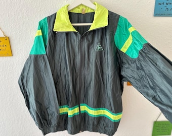 Vintage Le Coq Jacket Small Windbreaker 90s Retro Sportif Jacket Schelljacket Small 90s Lightweight Retro Windbreaker 90s Clothing Vintage