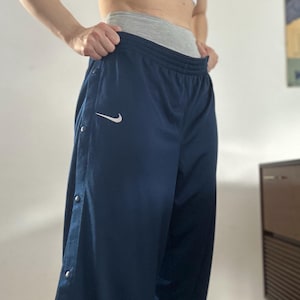 nike button track pants