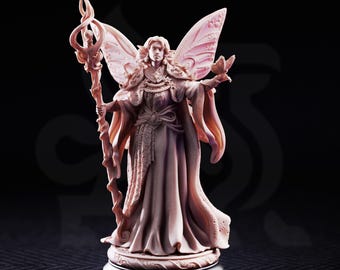 Feena – Fairy Godmother | Fantasy D&D Miniature | Hero, Villain or NPC, Resin Model