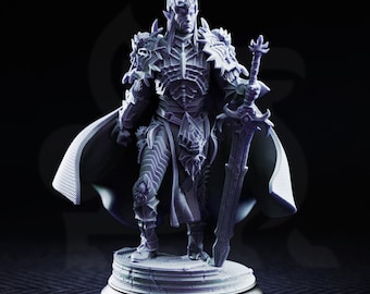 Xanathos the Dreadful – Irinax’s General | Fantasy D&D Miniature | Hero, Villain or NPC, Resin Model