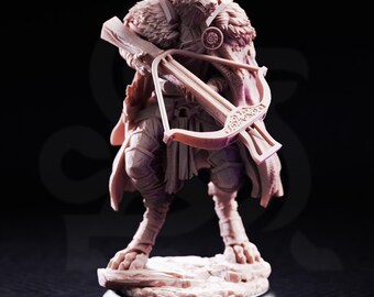 The Big Bad – Wolf Brigand | Fantasy D&D Miniature | Hero, Villain or NPC, Resin Model