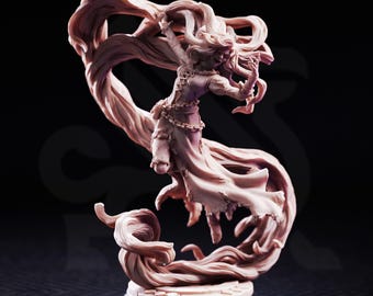Rapunzel the Mad – Broken Princess | Fantasy D&D Miniature | Hero, Villain or NPC, Resin Model