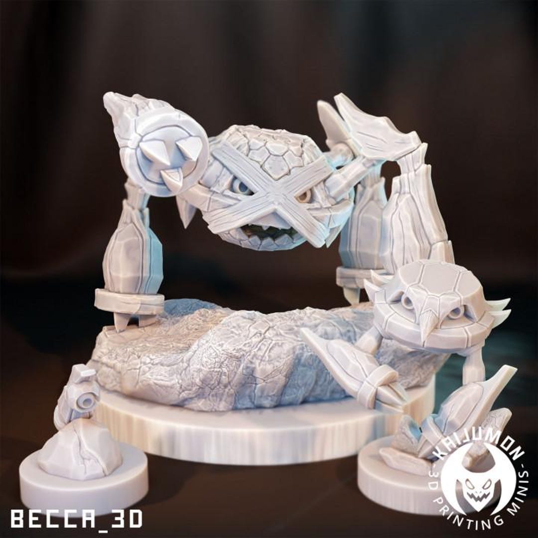 Kaijumon Beldum Evolution Line | Beldum, Metang & Metagross | Resin ...