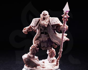 Crook – Undead Dwarven Brother | Fantasy D&D Miniature | Hero, Villain or NPC, Resin Model