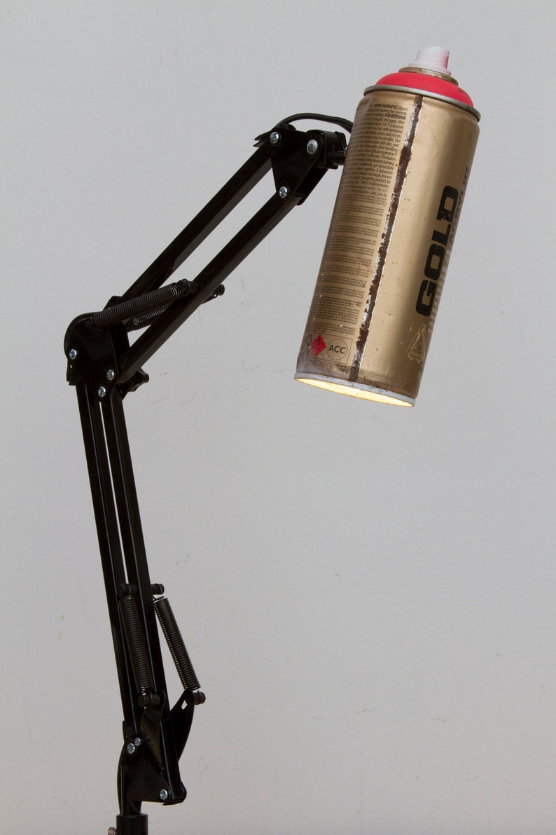 Spray Paint Swivel Arm Architect Lamp Etsy