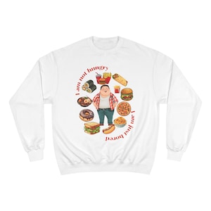 Hungry Humor Sweatshirt: Foodie Gift, Funny Sweatshirt, Food Lover Apparel, Chill Outwear, Unisex Casual Wear