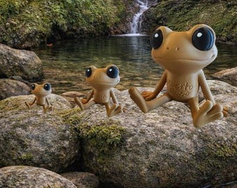 Coquí puertorriqueño Buddy - 2 tamaños