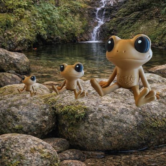 Puerto Rican Coquí Buddy - 2 Sizes - Etsy