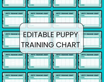 Puppy Potty Training Schedule, Puppy Potty Training, Potty Chart, Potty Training chart, Potty Printables, Puppy Planner