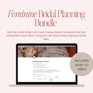 Notion Wedding Planner Template | Not Teach Heavy, Actually Functional and Simple