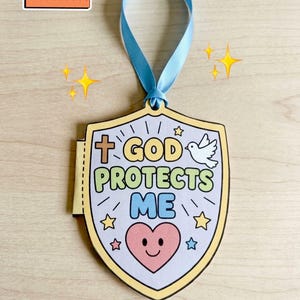 Shield of Faith Craft, Printable Bible Craft for Kids, Sunday School, Christian Kids Activity, Armor of God Coloring, Ephesians 6:16, VBS image 8