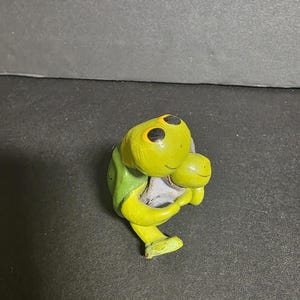 Schildkröte & Baby Mini-Skulptur aus Ton