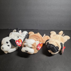 1996 TY Beanie Babies Dog Bundle