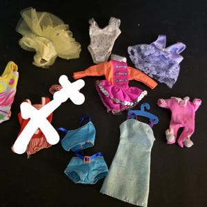 Bundle of Vintage Barbie Swimsuits/Leotards