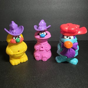 1994 &#39;Muppet Workshop&#39; McDonald&#39;s Happy Meal Toys, Bundle of 3