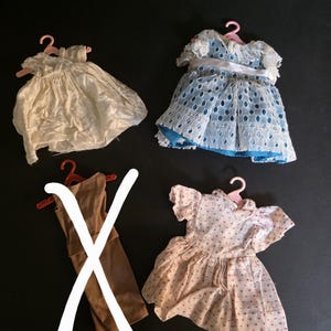 Bundle of 3 Vintage Barbie Dresses