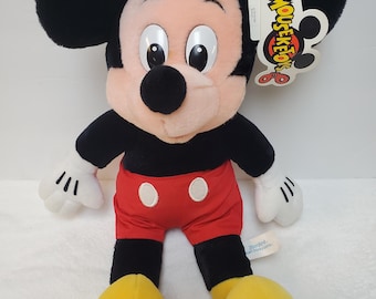 クリスマス帽子をかぶったヴィンテージディズニーミッキーマウス