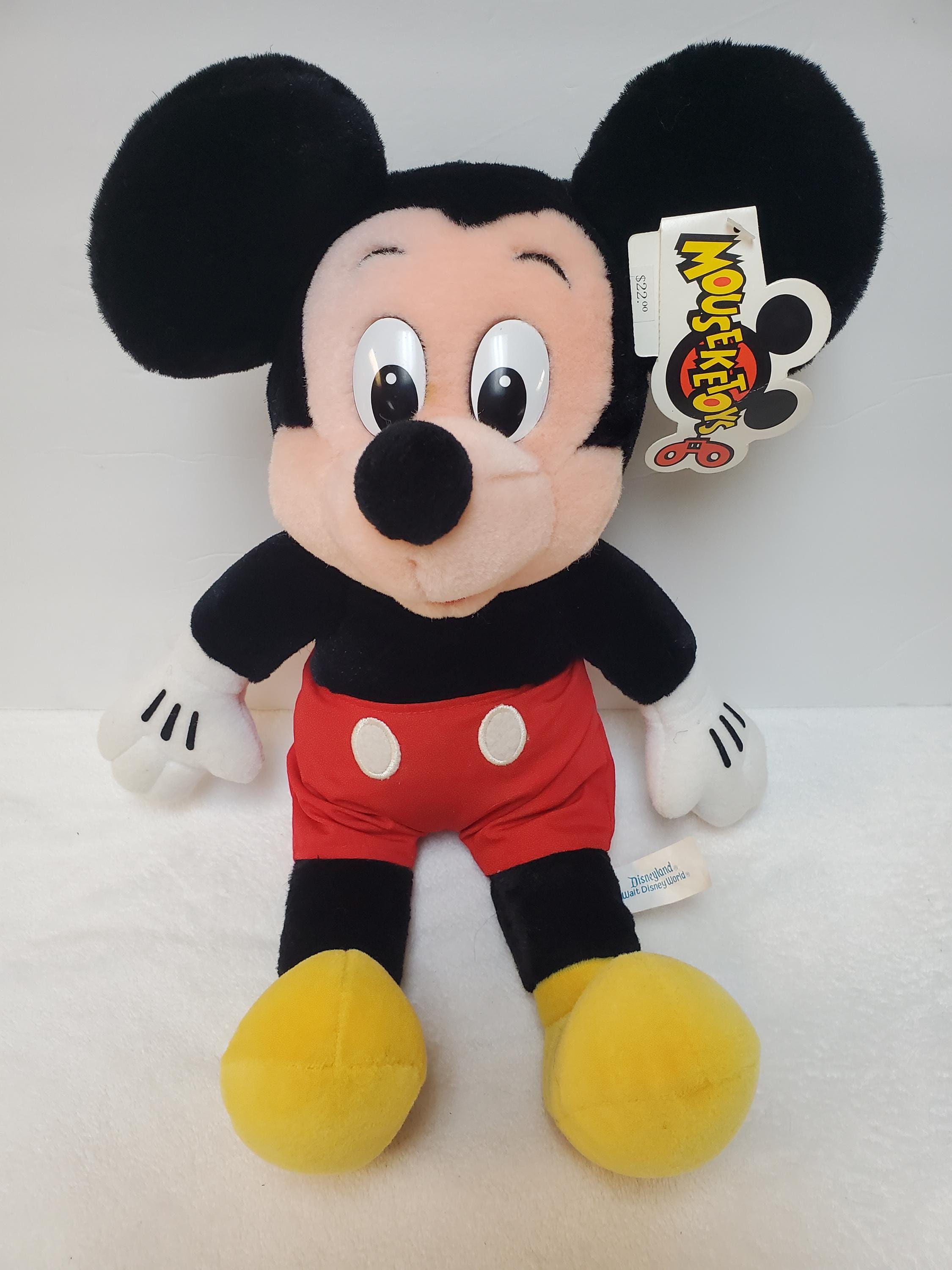 1990年代のヴィンテージ マウスケトイズ ミッキーマウス ぬいぐるみ
