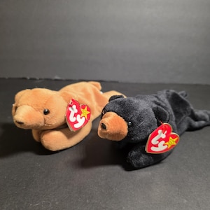 1993 TY Beanie Baby Bear Bundle