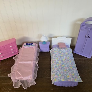 Vintage 1990s Barbie Bedroom Bundle