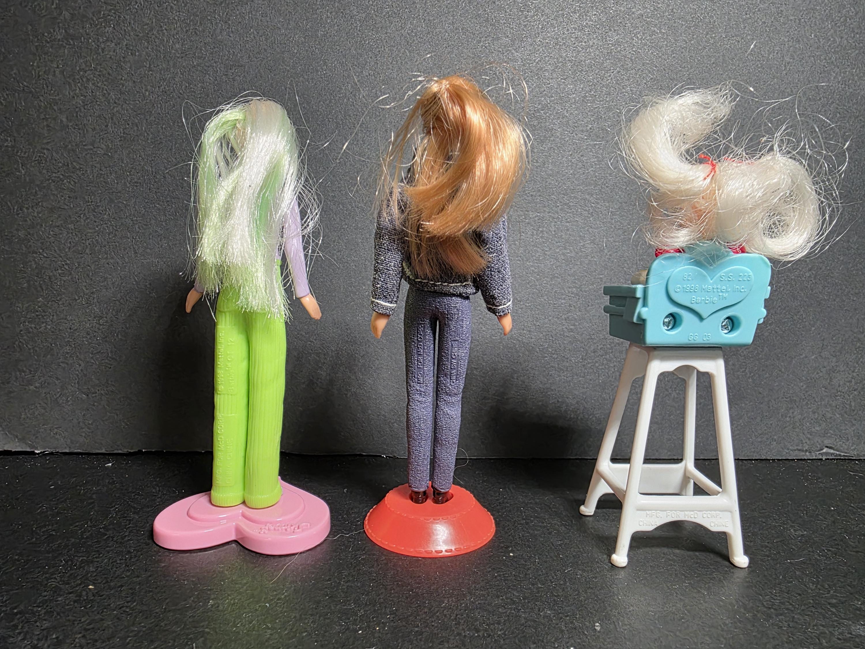 1998 'barbie' Mcdonald's Toys - Etsy