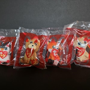 2021 Series McDonald&#39;s TY Teenie Boos, Bundle of 4