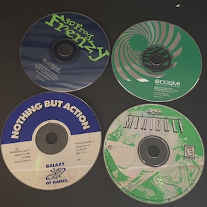 Bundle of 4 Vintage PC Games