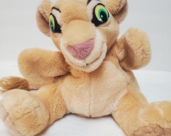 Vintage ‘90s Disney The Lion King ‘NALA’ plush hand puppet by Applause