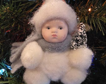 デパートメント56 スノーベイビーズ スムーズムーブス オーナメント