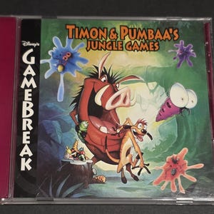 1995 Disney &#39;Timon & Pumbaa&#39;s Jungle Games&#39; PC Game