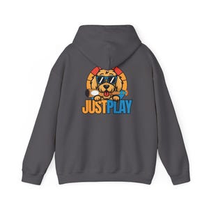 Just Play Baseball Hoodie: Soft Cotton-Blend Sportswear
