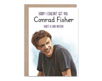 Mi dispiace di non averti potuto contattare Conrad Fisher - Biglietto d'auguri