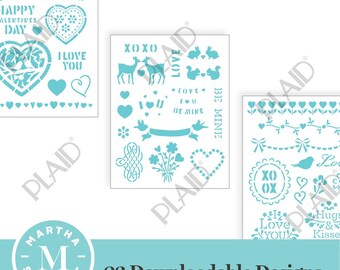 Sweetheart - Martha Stewart SVG Stencil Bundle