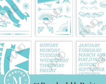 Chalkboard Sign - Martha Stewart SVG Stencil Bundle