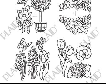 Spring Florals 1 - Galerieglas Digital Pattern Pack