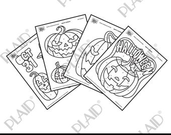 Jack 'O Lanterns - Gallery Glass Digital Pattern Pack