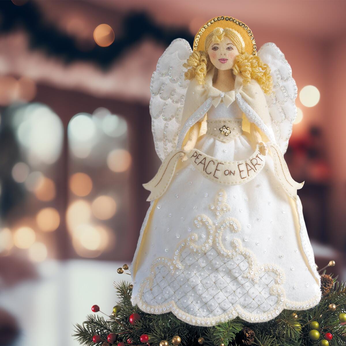 Angel Tree Topper - Bucilla Digital Pattern - Etsy