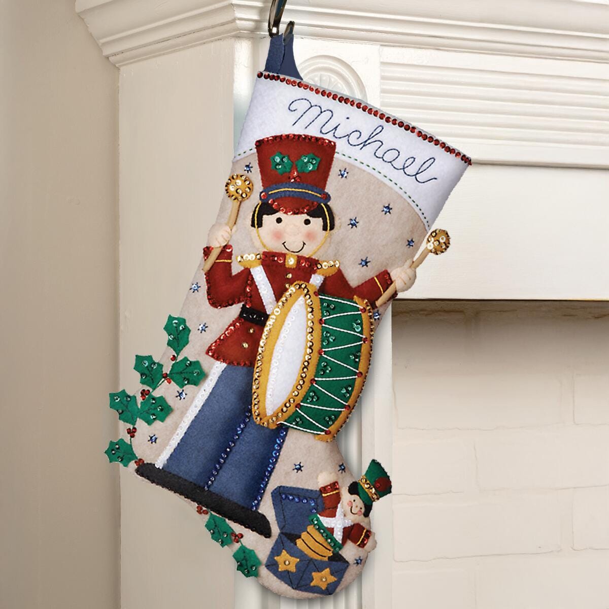 Toy Soldier - Bucilla Digital Stocking Pattern - Etsy