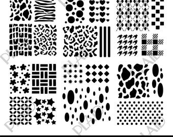 Patterns Digital Stencil Bundle
