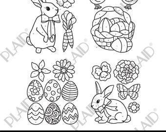 Happy Easter - Gallery Glass Digital Pattern Pack